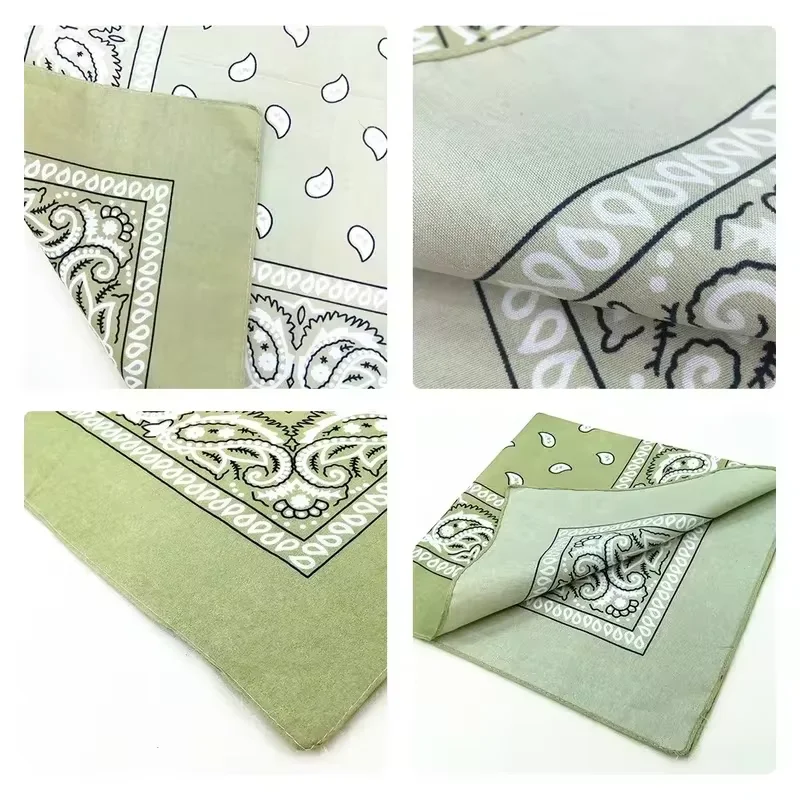 Бандана для волос в стиле хип-хоп мужчин и женщин хлопковая односторонняя