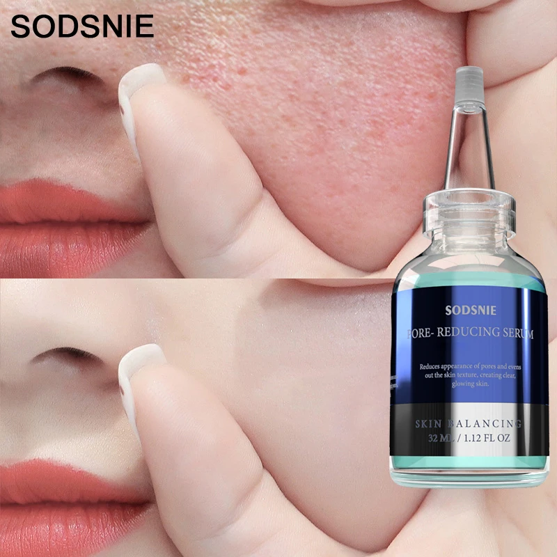 

Moisturizing Face Serum Shrink Pores Whitening Brighten Anti-Drying Firming Repairing Nourish Smooth Pores Face Care 32ml
