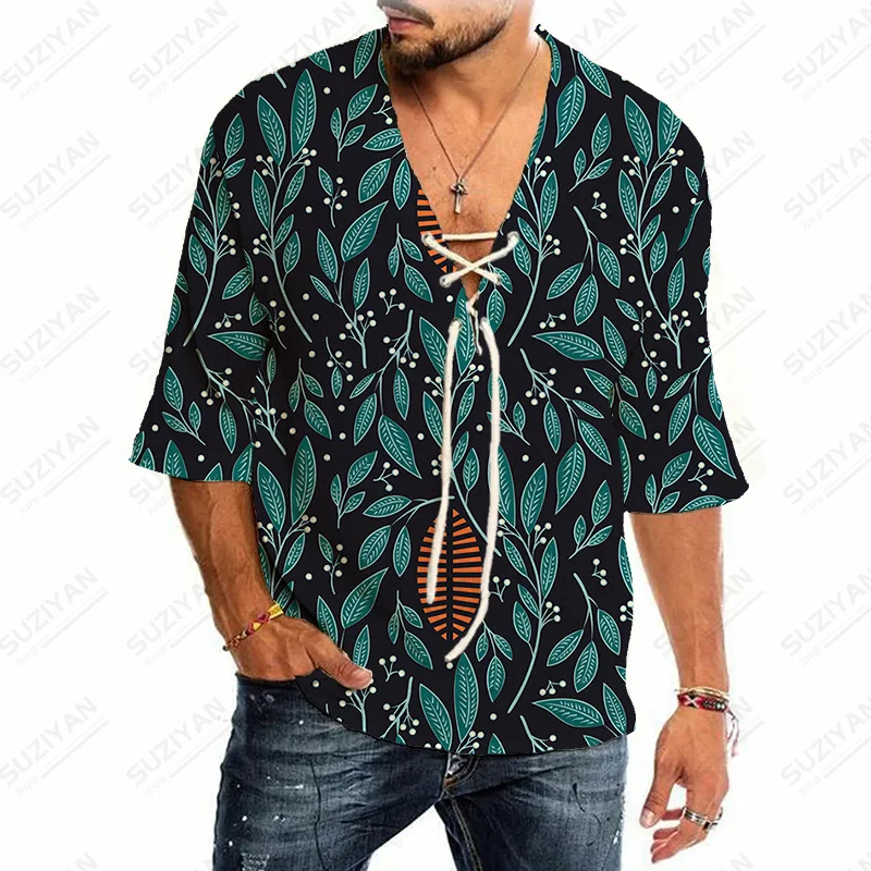 

Online Hot Sale Men Clothes Garments Luxury Mens Clothes Men'S Shirt Top Stand Collar Size Breathable Short-Sleeved Wholesale