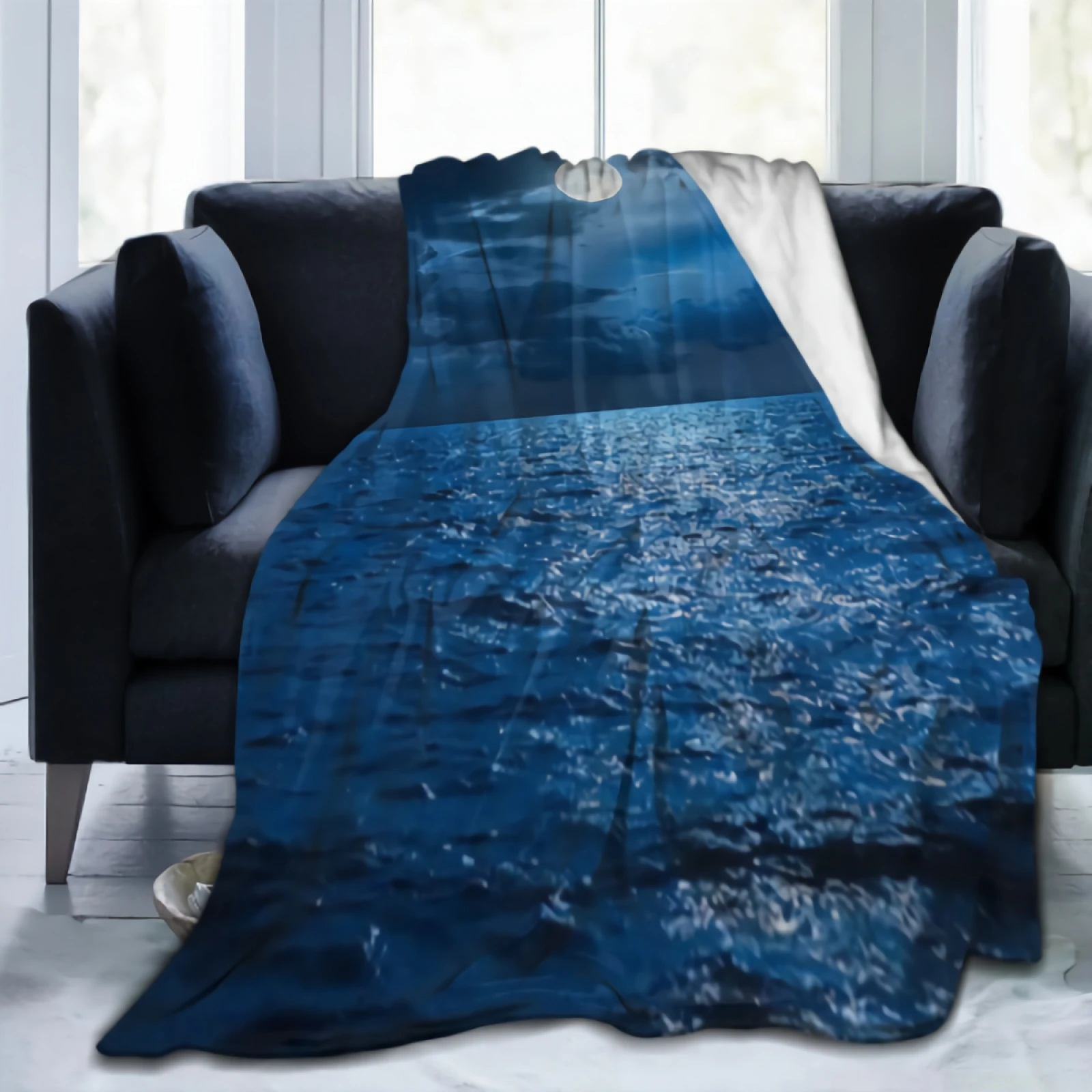 

Полнолунный плед, легкое мягкое плюшевое Фланелевое флисовое Флисовое одеяло, постельное белье, одеяло, домашний декор для дивана, дивана