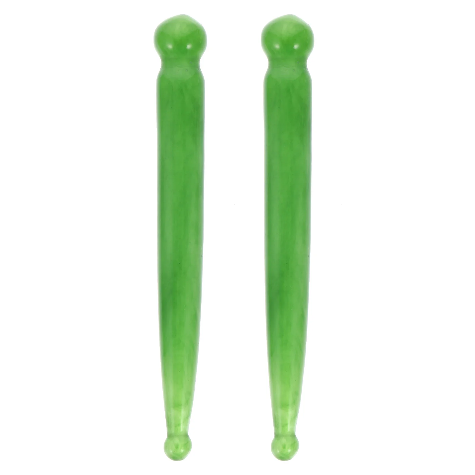 

Massager Stick Tool Forpen Face Jade Handheld Head Roller Hand Facial Pens Trigger Point Tools