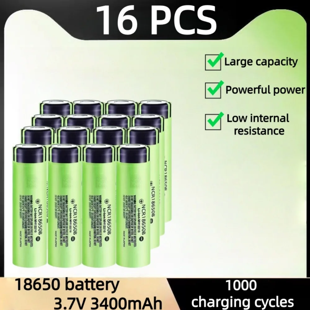 Фото NCR18650 3400 мАч аккумулятор новый оригинальный NCR18650 3,7 В 18650 3400 мАч литиевая аккумуляторная батарея фонарик с плоской головкой №5