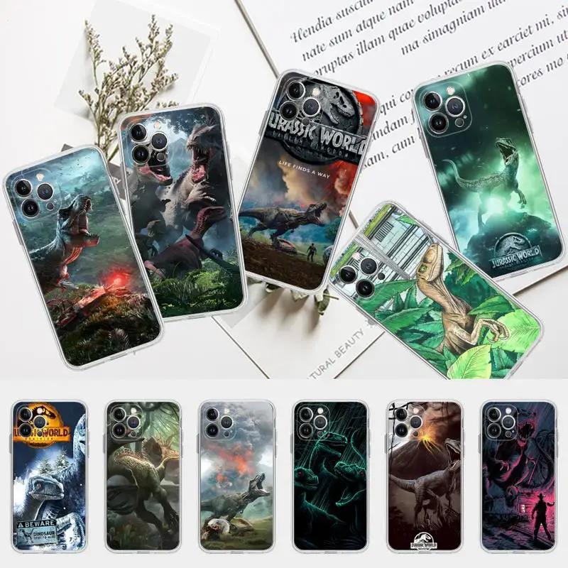 

dssJurassicc Park Phone Case for iPhone 8 7 6 6S Plus X SE 2020 XR XS 14 11 12 13 Mini Pro Max Mobile Case