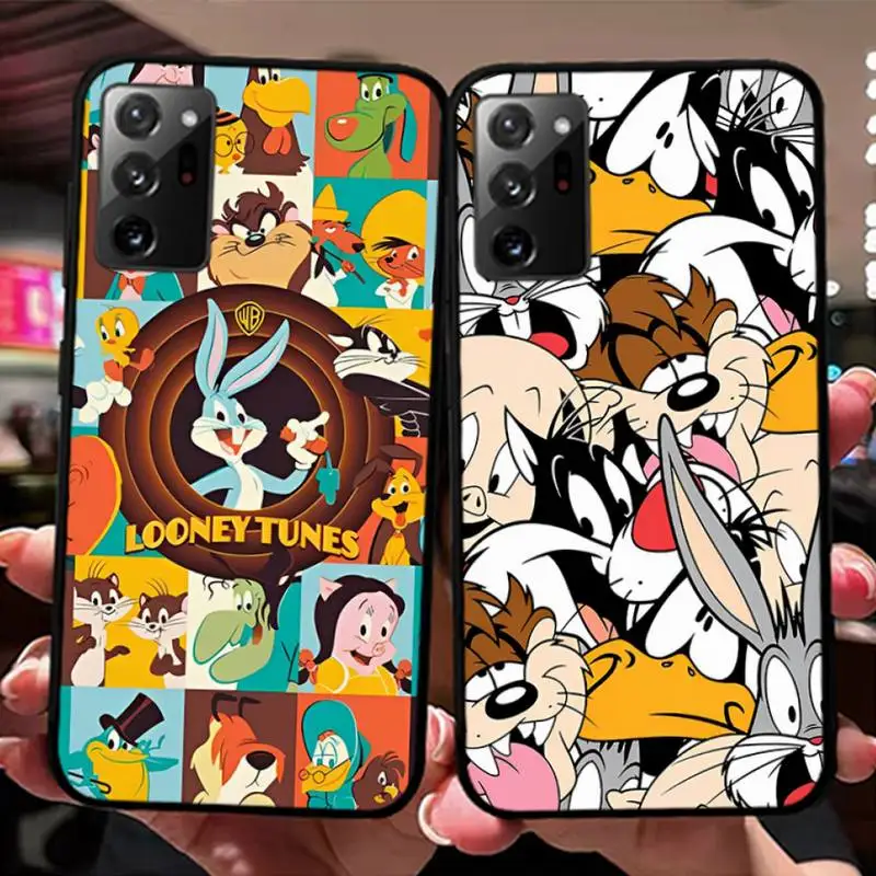 

Funny Cute Rabbit Wolf Dog Cartoon Phone Case for Samsung Note 5 7 8 9 10 20 pro plus lite ultra A21 12 72