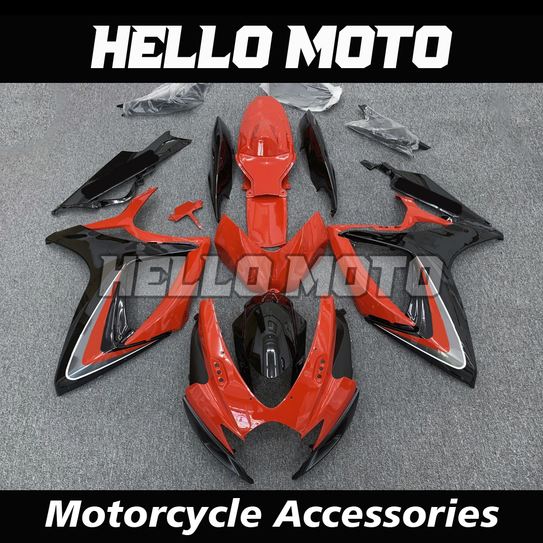 

New ABS Injection Molding Fairings Kits Fit For SUZUKI GSXR600 GSXR 600 GSXR750 GSXR 750 2006 2007 Bodywork Set K6