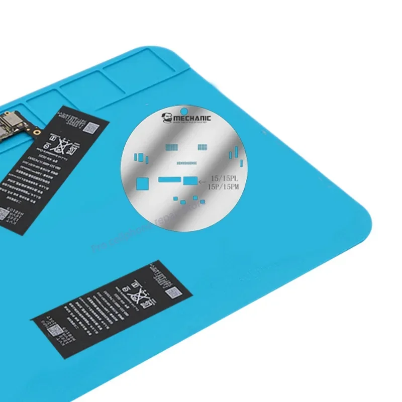 Рабочая панель для ремонта часов Mechanic 30x20 термостойкая паяльной станции