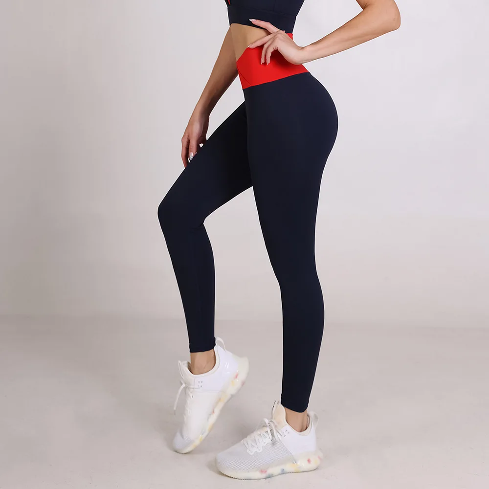 

CXUEY Black Leggings High Waist Seamless Fitness Tights for Women Workout Clothes Outdoor Jogging Gym Trousers Athletic Wear XL