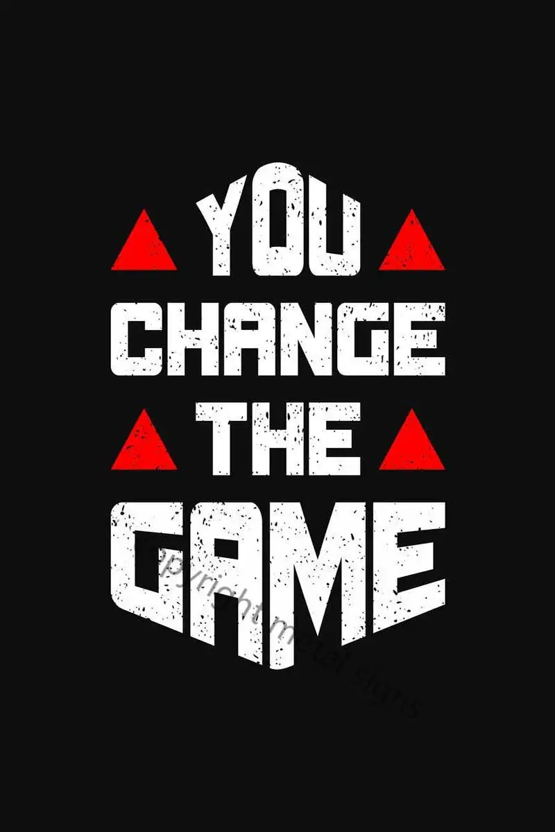 

Жестяная ретро-вывеска с изменением игры, винтажный металлический знак, жестяные пластины, Настенный декор, неоновая вывеска для паба, дома,...