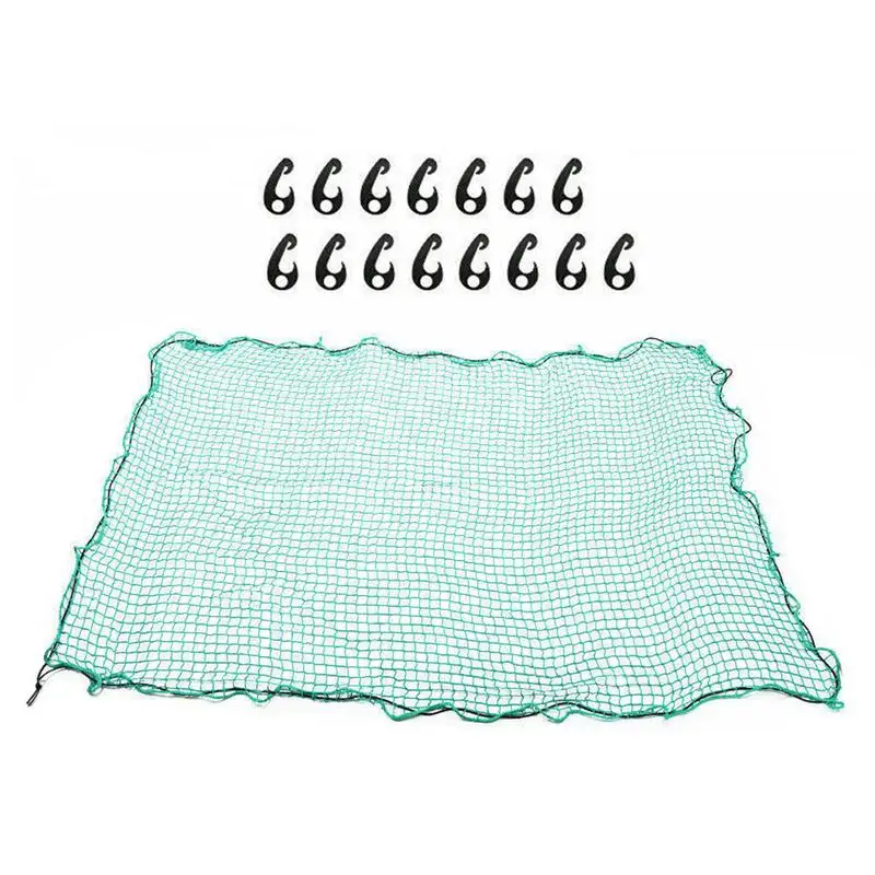 

Сетчатая тянущаяся Универсальная автомобильная сетка-органайзер с 15 крючками для больших грузовых автомобилей