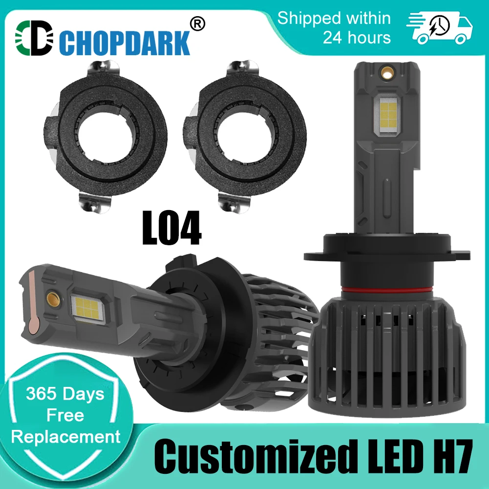 

Светодиодный держатель для фар и автомобильного адаптера H7, для Benz B Class C Class ML Class Gl Gla Ford Edge Chery RIICH 5