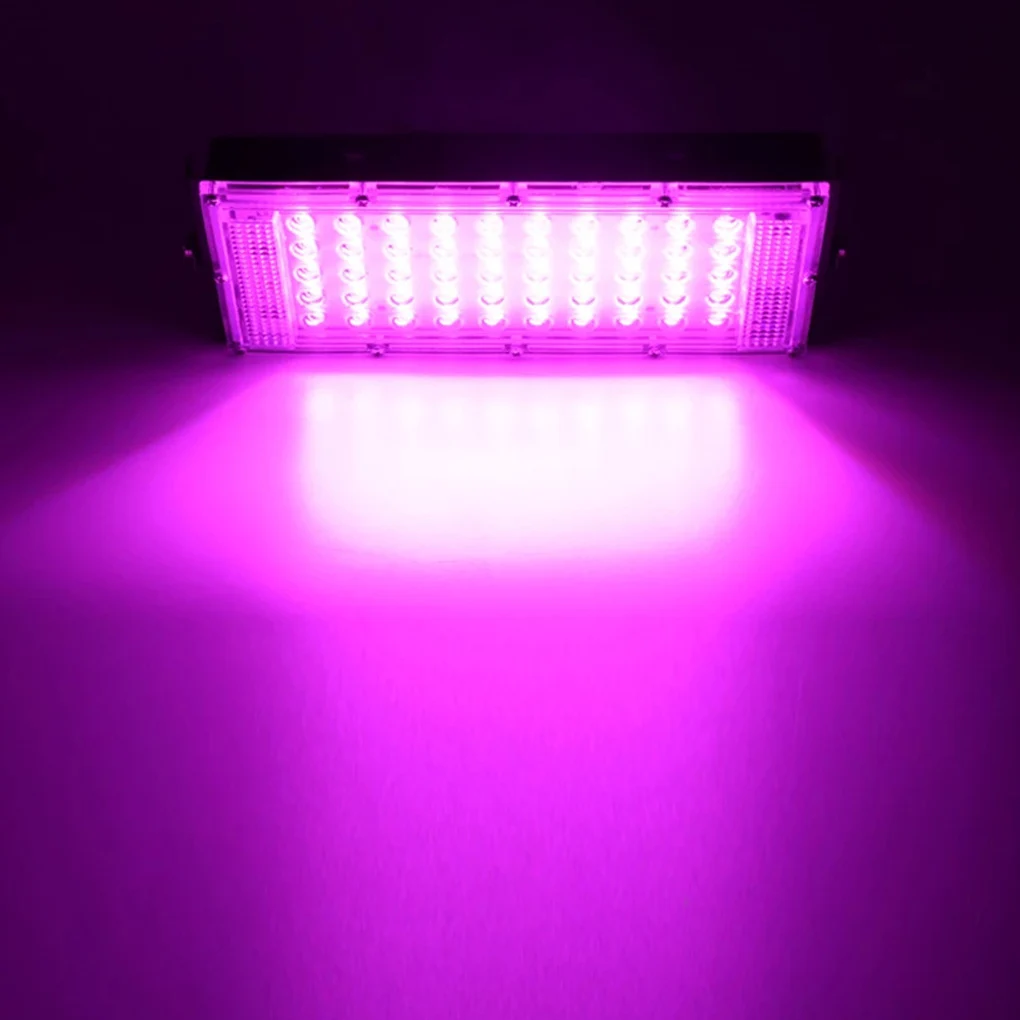 

Full Spectrum Grow Light 50W IP65 Waterproof LED Lamps 360° Gooseneck Hanging Indoor Lighting with Lanyard US Plug