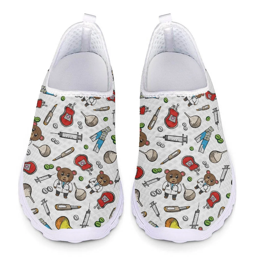 

Кроссовки унисекс из сетчатого материала, без шнуровки, с принтом жирафа