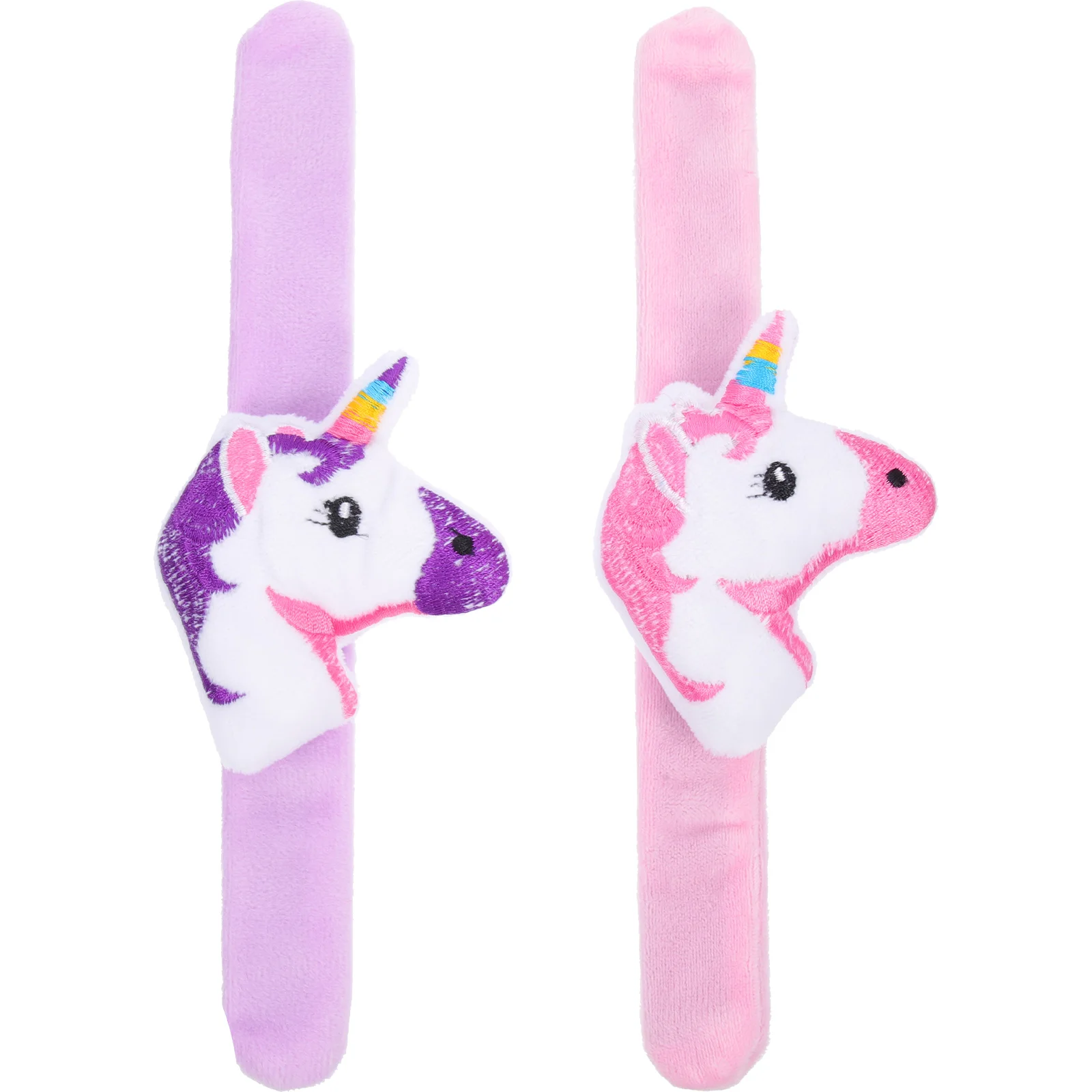 

Slap Bracelet Bands Animal Kids Plush Stuffed Toys Goodie Bracelets Band Fillers Toy Animals Party Children Snap Ruler Costume