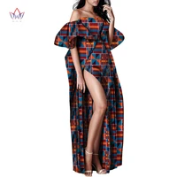 off shoulder african dresses for women evening party dresses for women long dress africa women dress african clothing wy7354