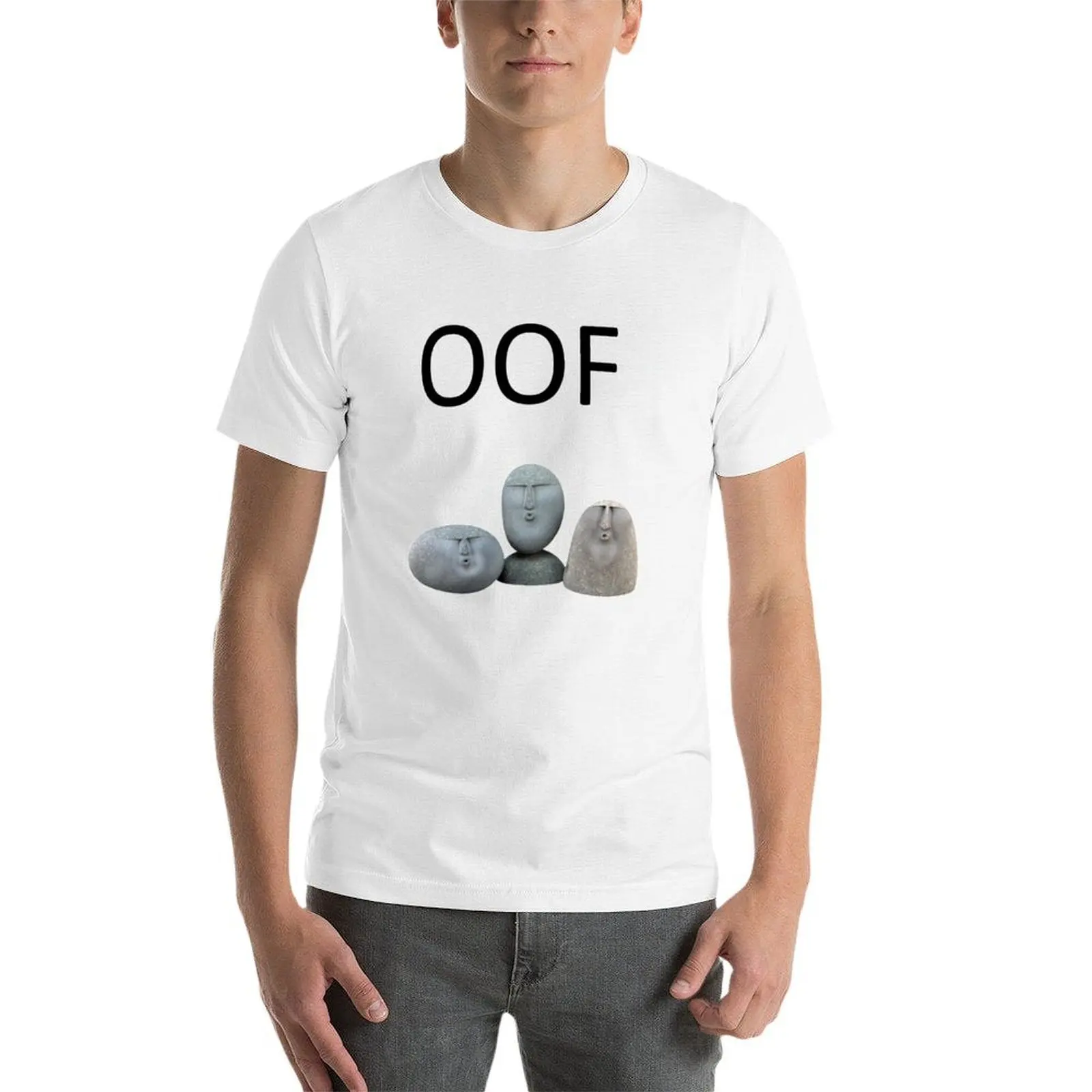 Фото ООФ СТОУНС |   Футболка OOF Stones Meme с ретро-графическим принтом №3