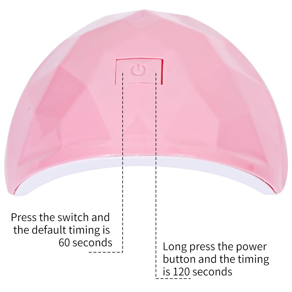 Профессиональная УФ-лампа для сушки гель-лака ногтей 54 Вт