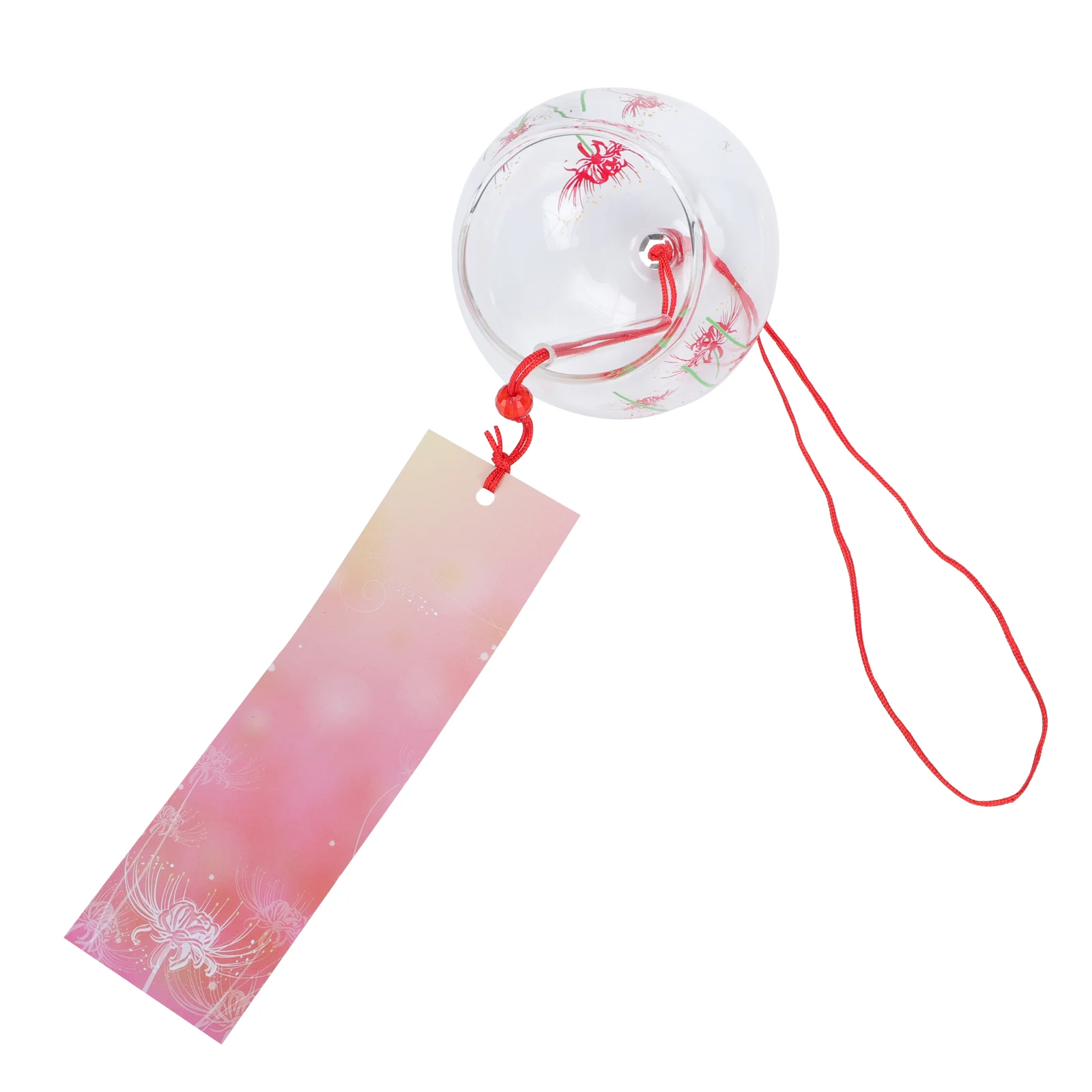 

Glass Wind Chimes Garden Wind Chime Memorial Gifts Household Wind Chime Pendant Paper Decorative Pendant Memorial Wind Chimes