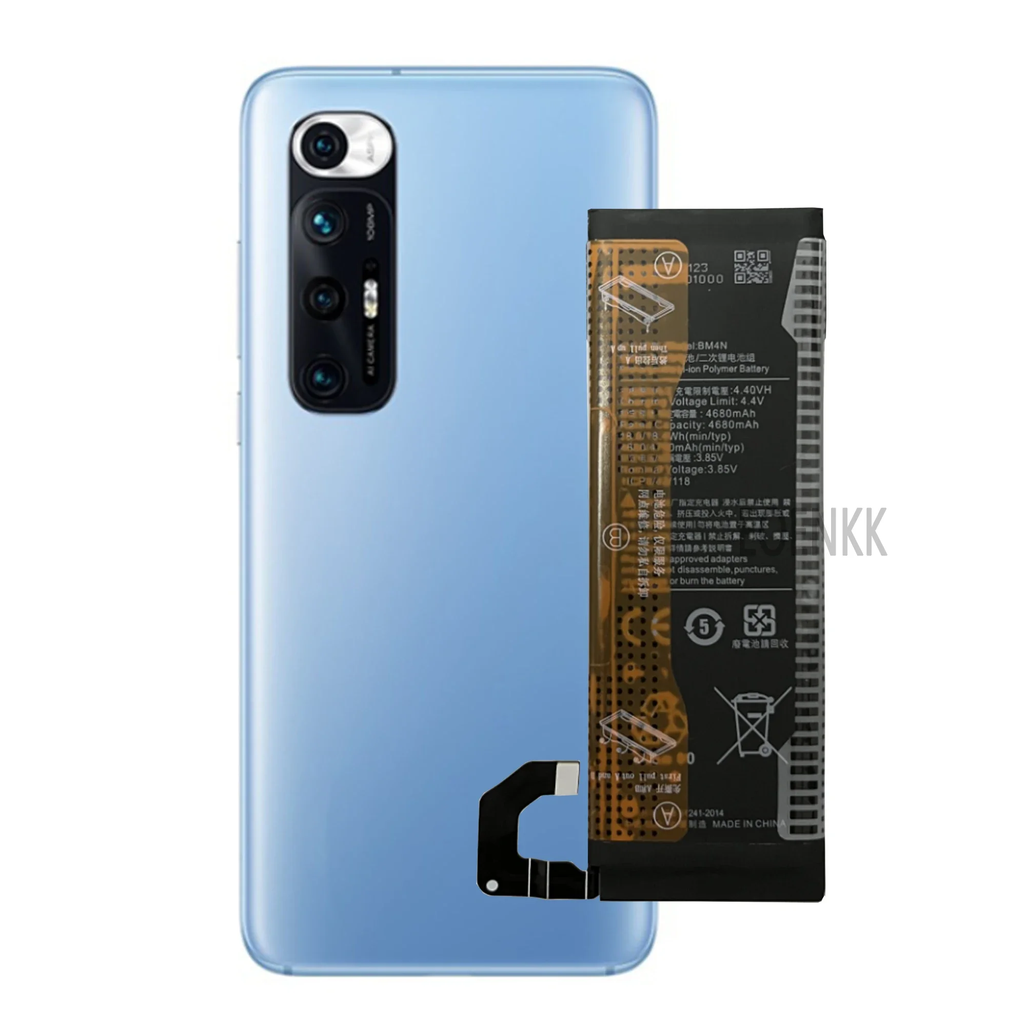 100% Оригинальный запасной аккумулятор для телефона 4780 мАч BM4N Xiaomi Mi 10 5G Mi10 +