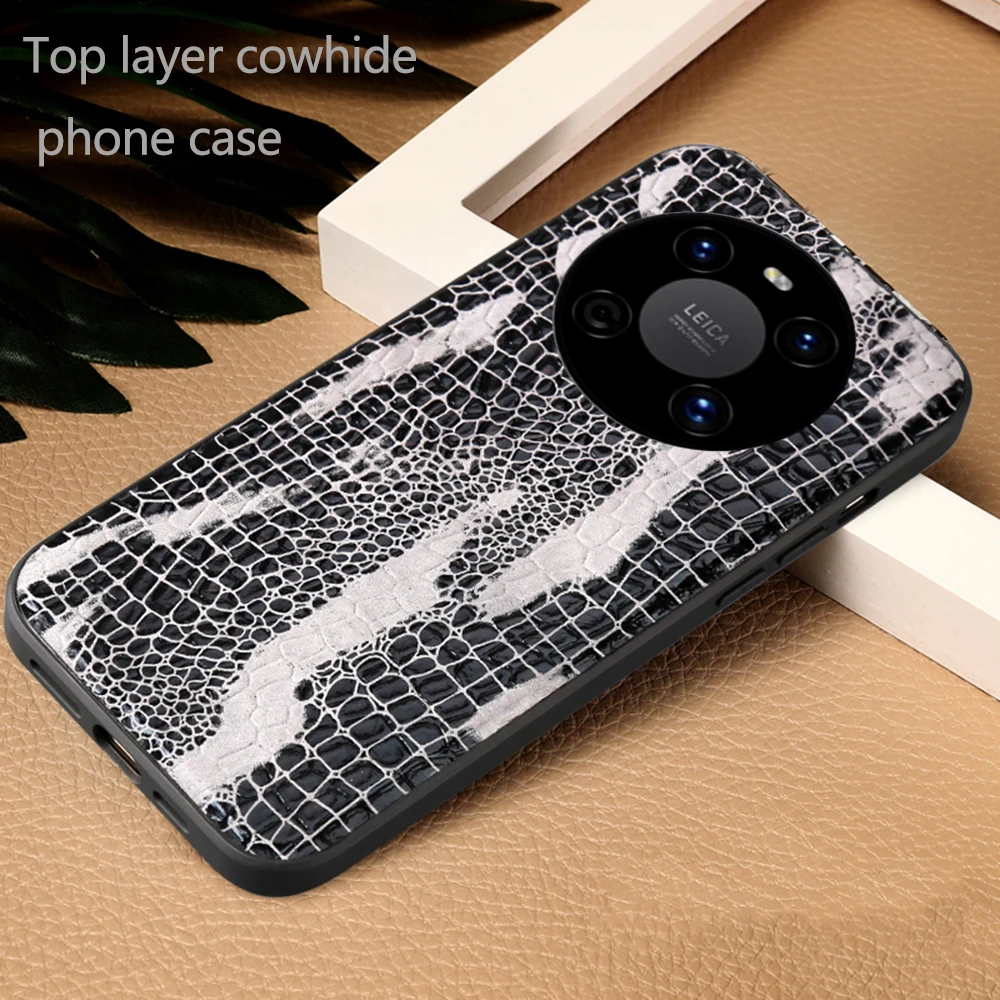 

Cowhide crocodile pattern all-inclusive mbile phone case For HUAWEI nova10 9 8 7 6 5pro 5i 5Z 7i 4E Nova8 7 6SE Nova5T