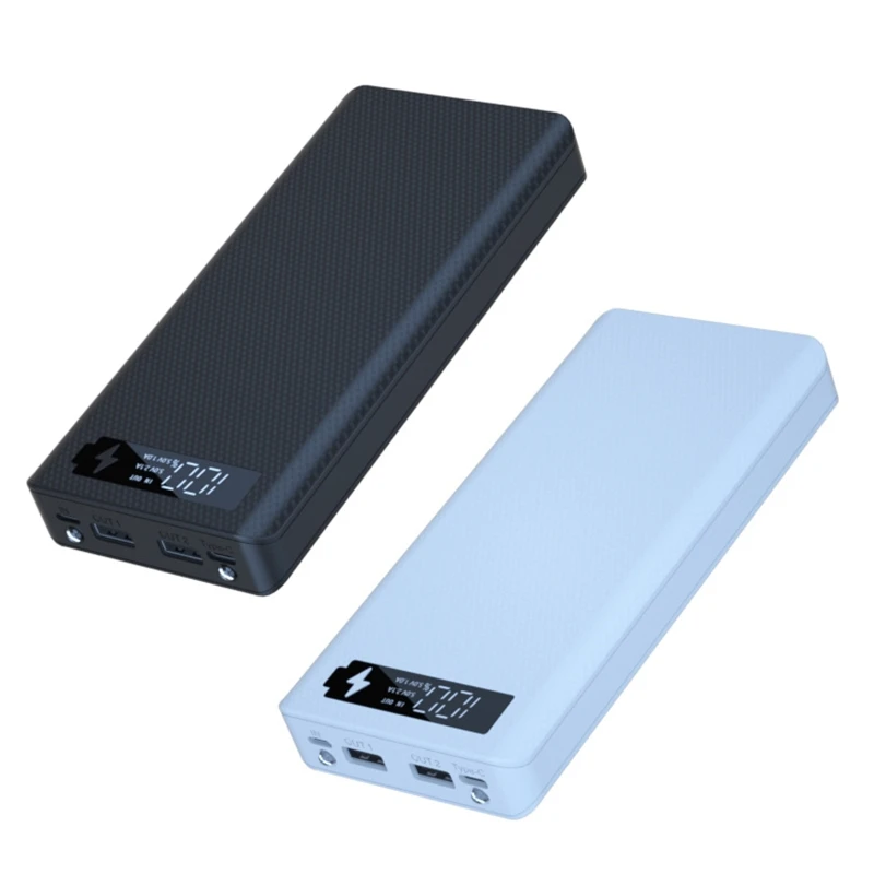 

Пластиковый Чехол для аккумулятора 18650, 8 ячеек, без пайки, удобный для переноски Чехол M76A