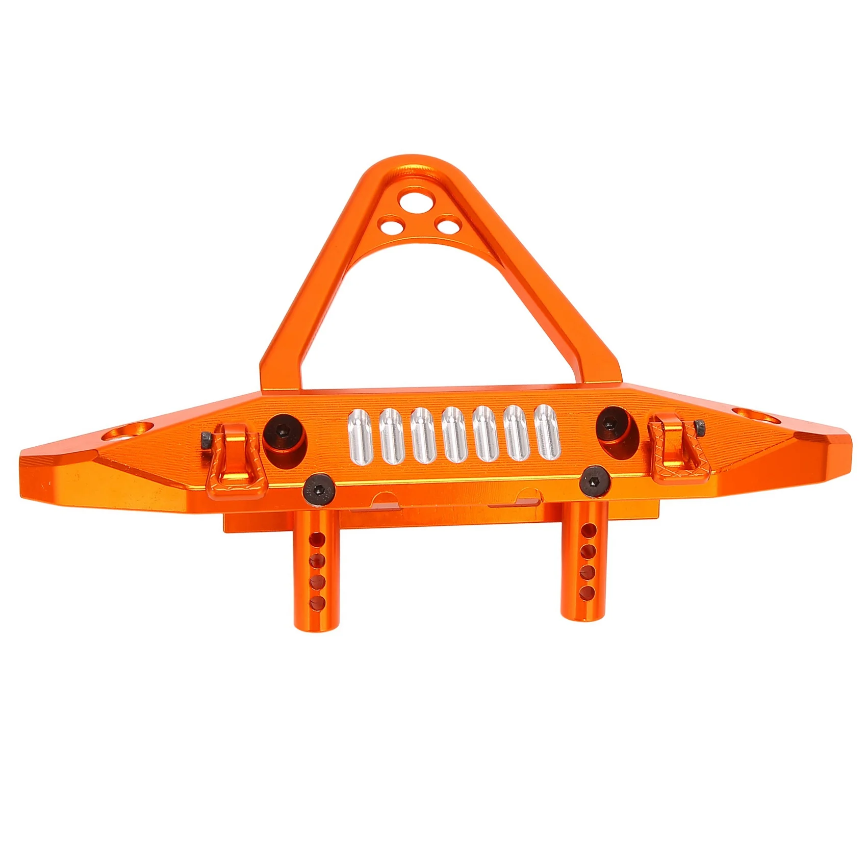 

Metal Front Bumper with Tow Hook for 1/6 RC Crawler Car Axial SCX6 AXI05000 JEEP JLU Wrangler Upgrades Parts,3