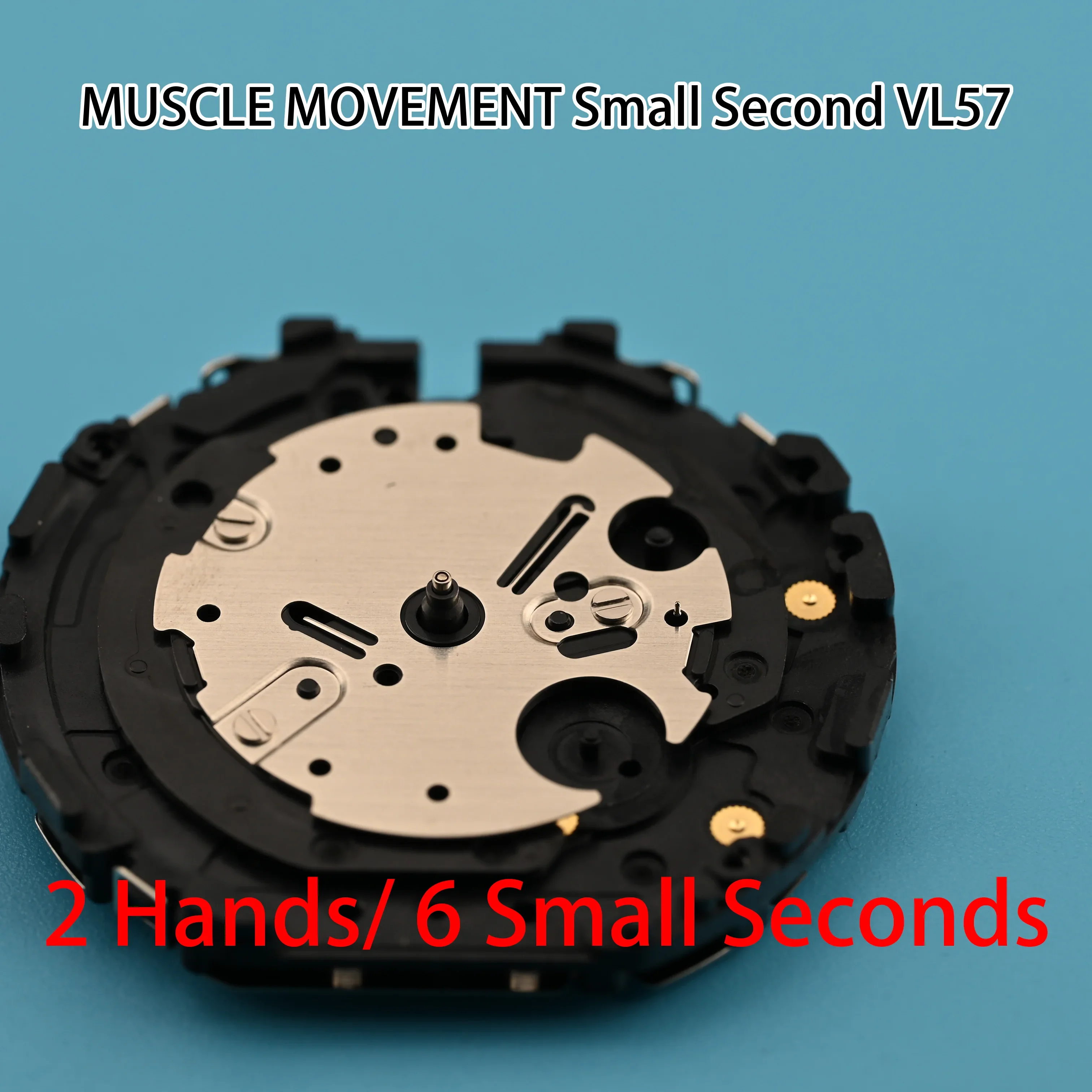 Механизм VL57 VL57B Малая секундная серия с 2 стрелками MUSCLE MOVEMENT 6 стрелка Размер: 13 1/2