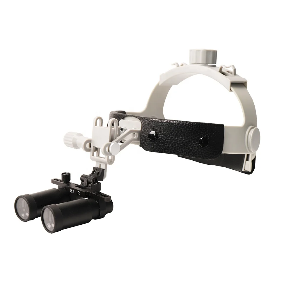 

New Dental Medical Loupes Surgical Binocular Loupes 5X Dental Magnifying Glasses 5.0X With Aluminum Box