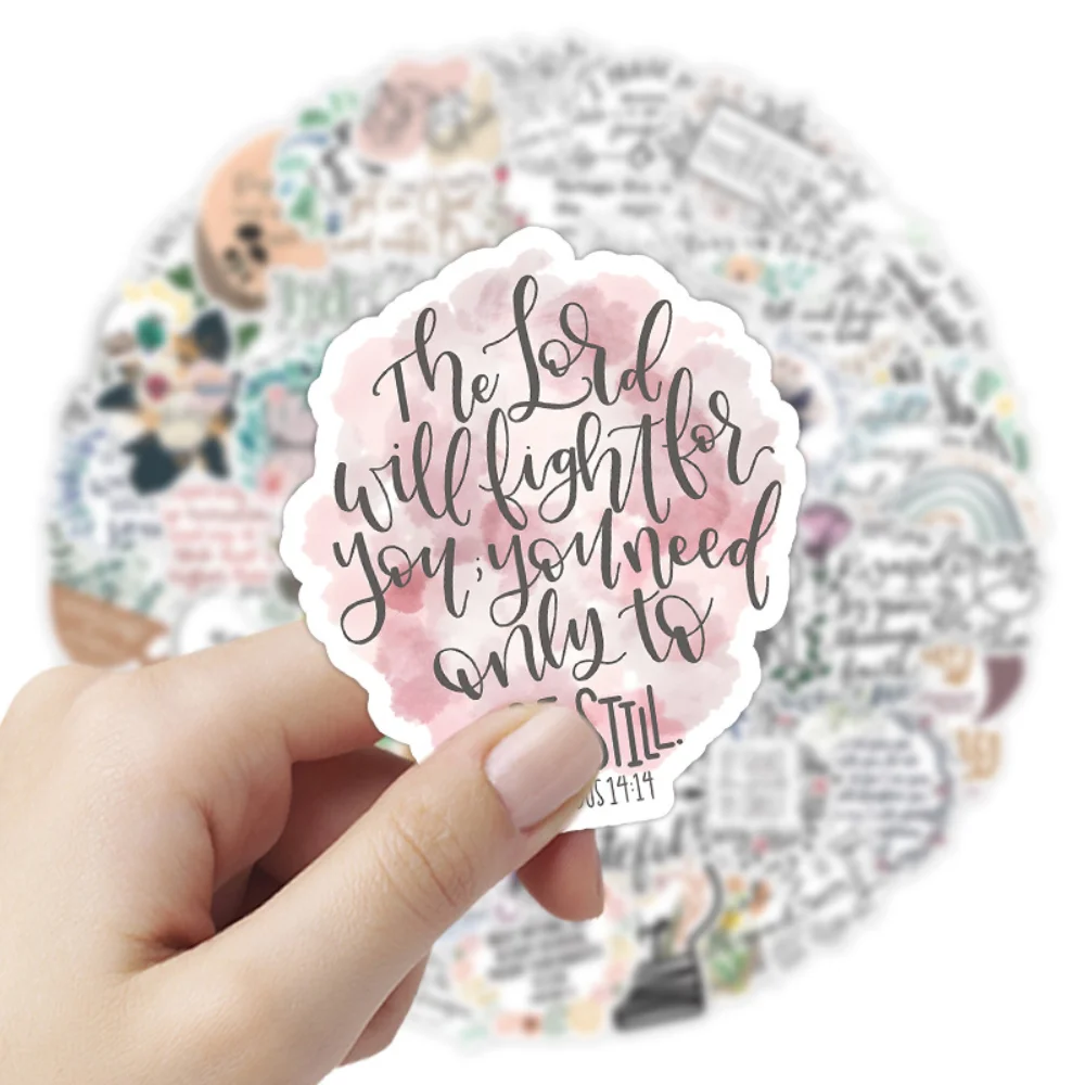 

100PCS Motivational Phrases Sticker Inspirational Life Quotes DIY Stationery Laptop Study Room Scrapbooking Graffiti Decals