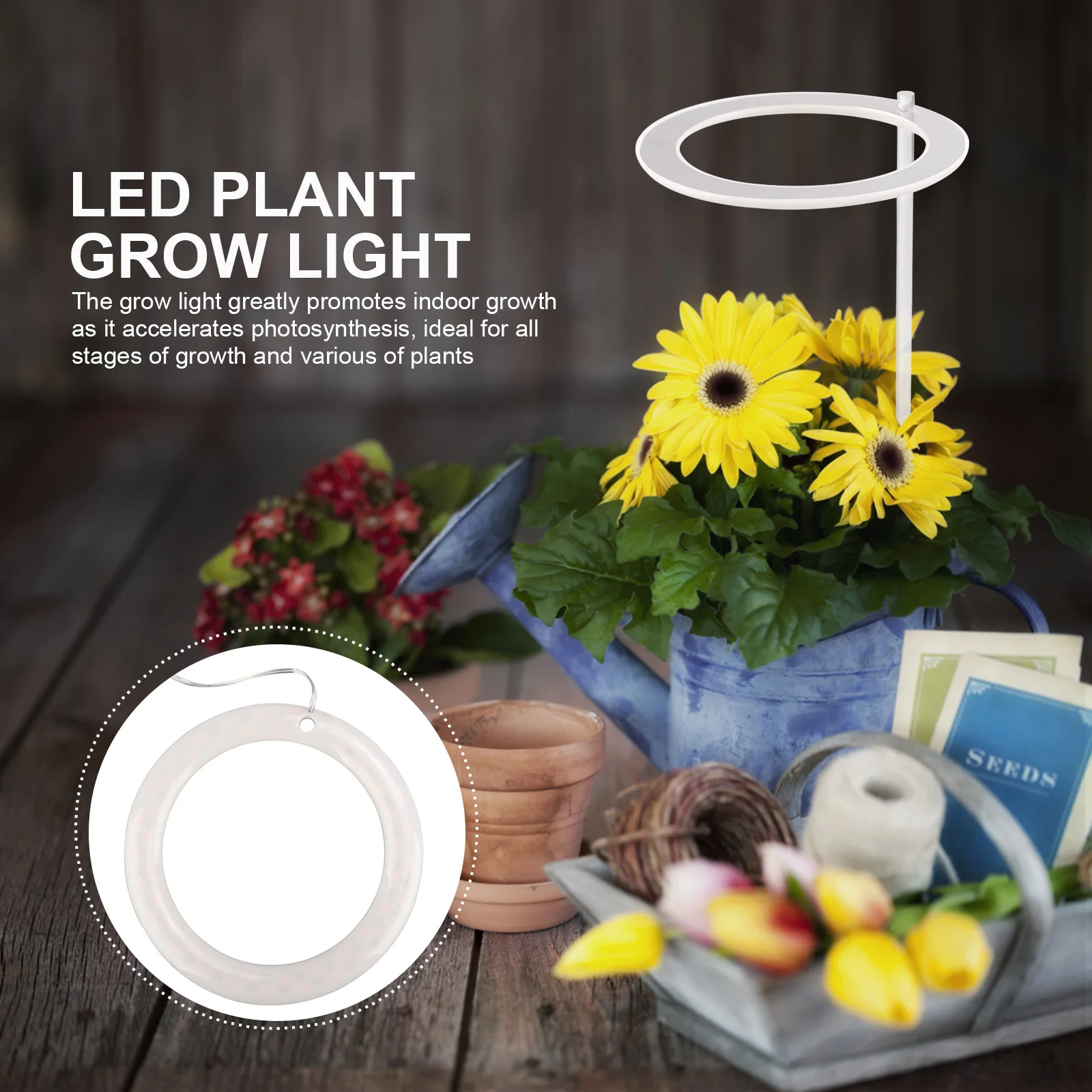 Завод СИД растет света 3 голов полный спектр крытый светлый завод с таймером