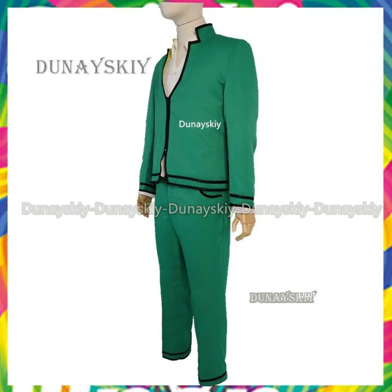 Saiki Kusuo No Sai-nan аниме косплей костюм парики мужская униформа очки головные уборы