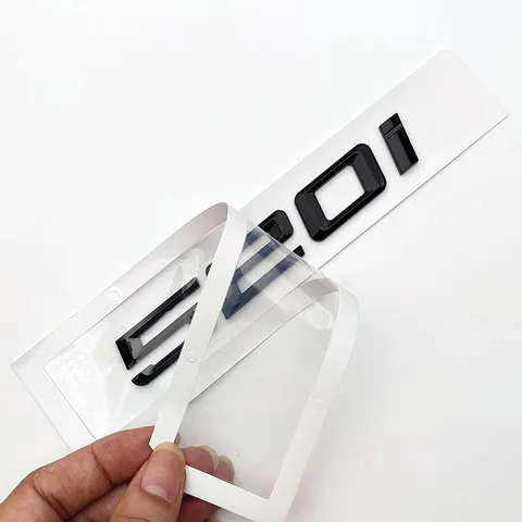 3D Наклейка-эмблема Из Черного ABS-пластика Для BMW 5 Серии 520i 518i 528i 525i 535i 540i 545i 530i - Декоративная Наклейка Н...