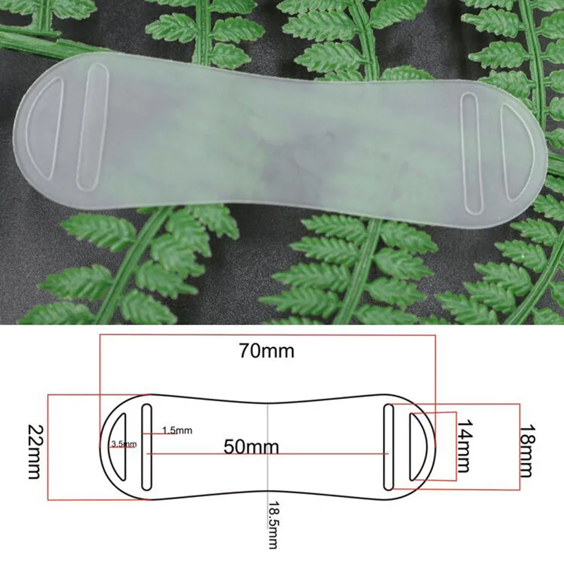 50 шт. пластиковые этикетки-держатели для очков |