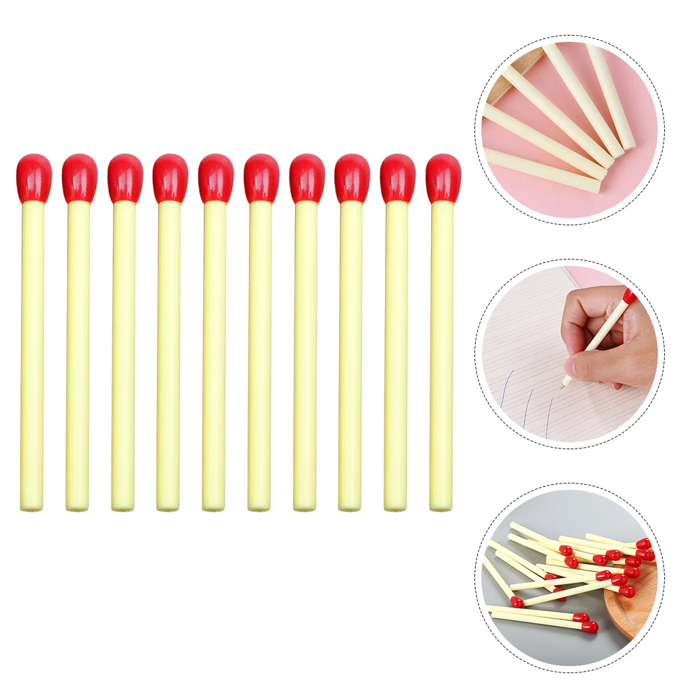 

10 шт., пластиковые шариковые ручки для письма