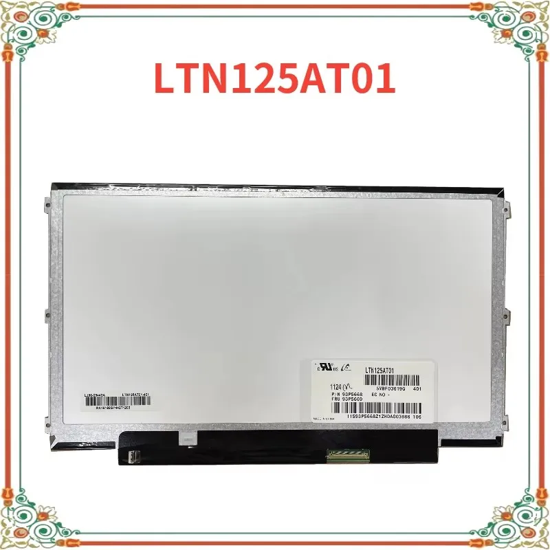 12 5-дюймовый LTN125AT01 401 201 LP125WH2 TLB1 B125XW01 V.0 B125XW03 Левый + Правый 3 отверстия для винтов