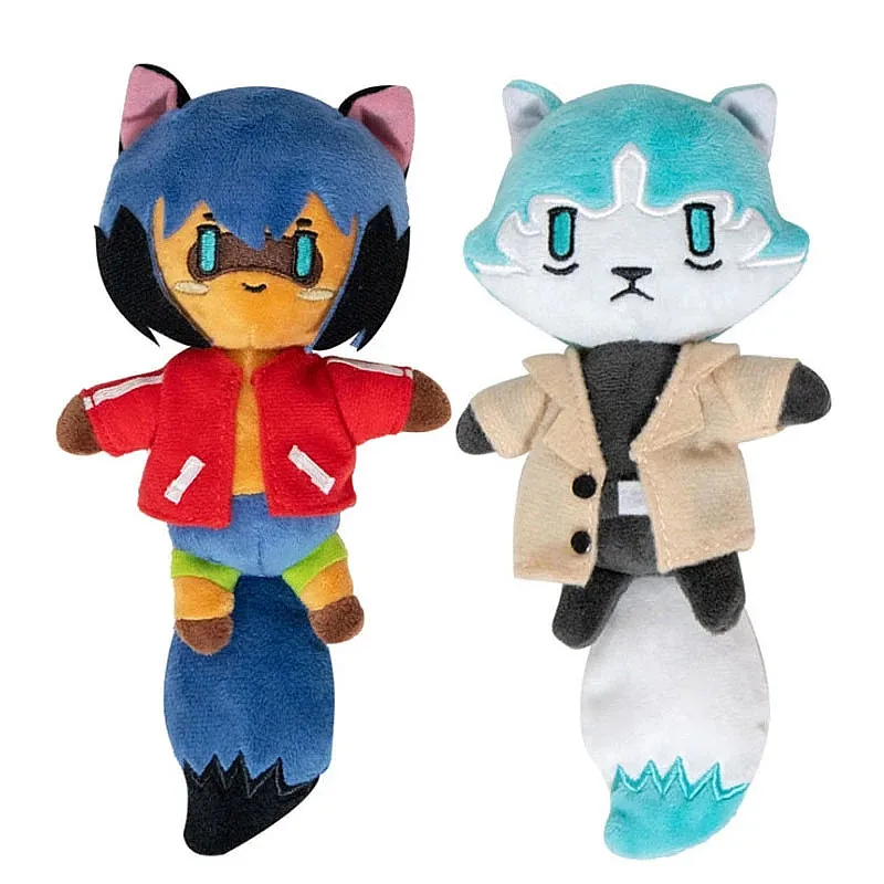 

2pcs/Lot Brand New Animal Plush Toys Cartoon TV BNA Kagemori Michiru Ogami Shirou Figures Cosplay Plush Dolls for Children Gifts