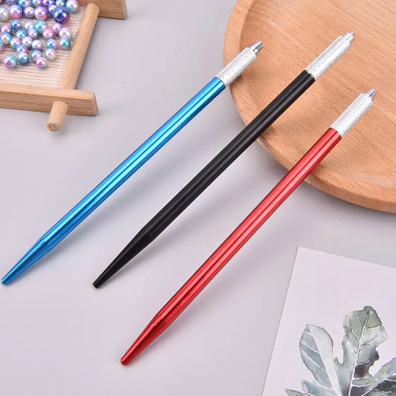 

1PC Professional Stainless Steel Tebori Manual Microblading Pen Tattoo Tools for 3D Permanent Eyebrow Lip Line Makeup Wholesale