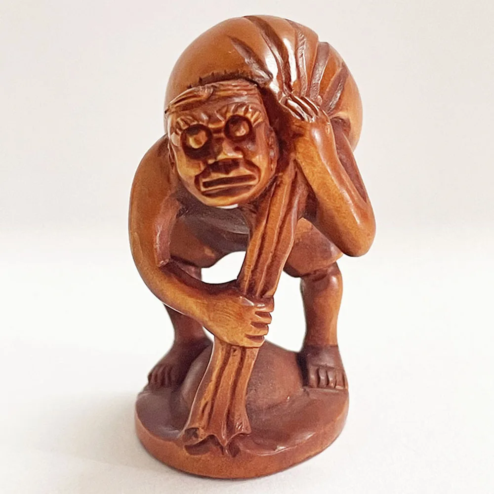 Японский самшит нецке &quotOni Man&quot