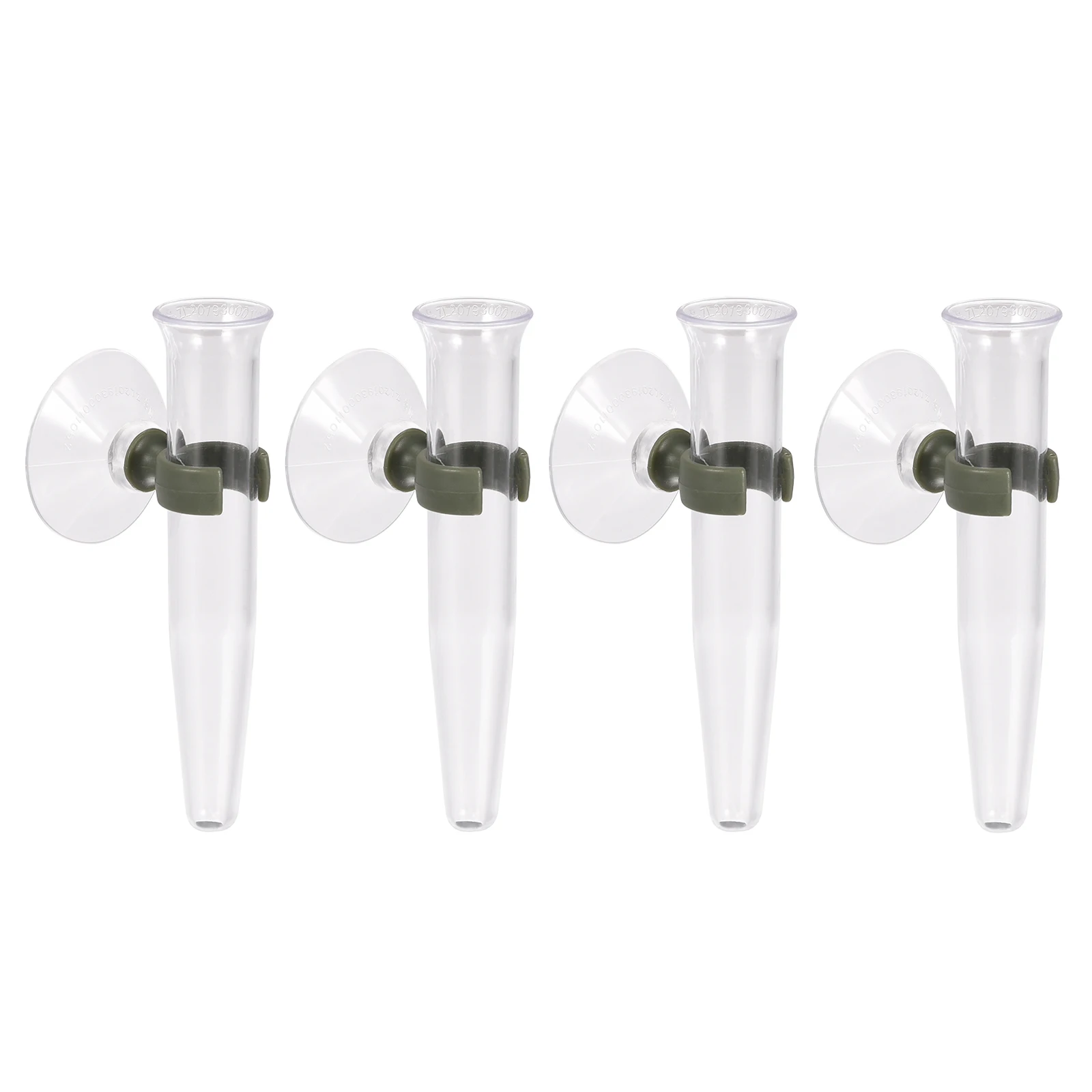 8Pcs Floral Water Tubes with Suction Cups 4.3