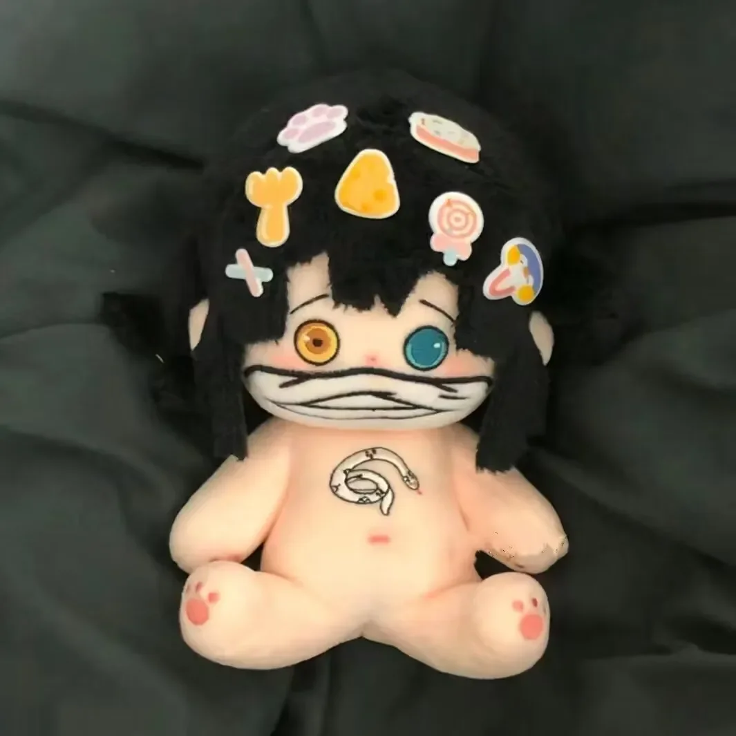 

New Iguro Obanai Anime Cute Plush Cotton Body Cosplay 20cm Dress Up Clothes s Plushie Pillow Xmas Gift