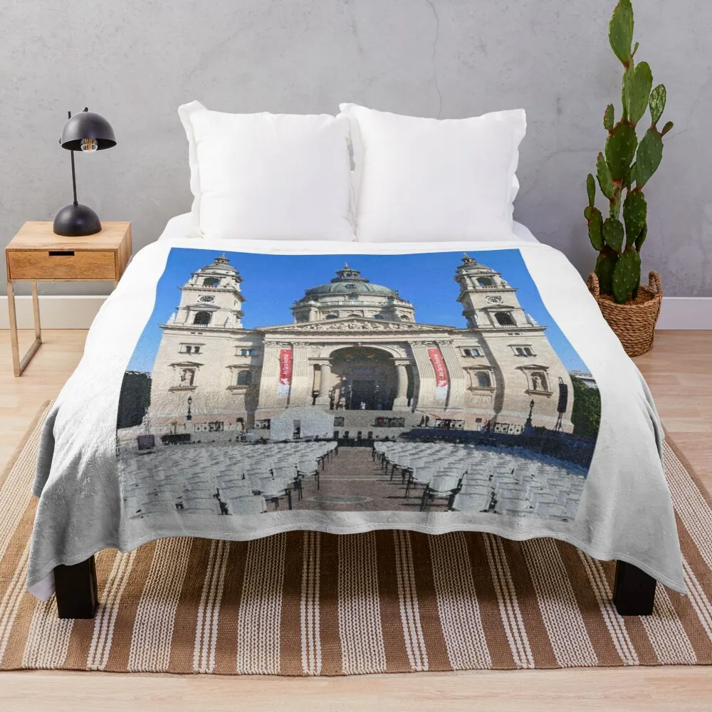 Базилик (Базилик) в Будапеде Плед Манга Одеяла для пикника