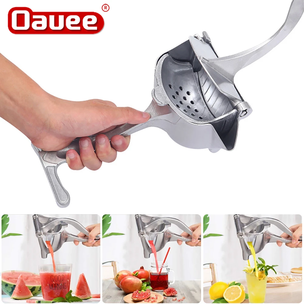 

Portable Manual Fruit Juicer 304 Stainless Steel Kitchen Accessories Tools Citrus Raw Hand Pressed Lemon Orange Juice Maker