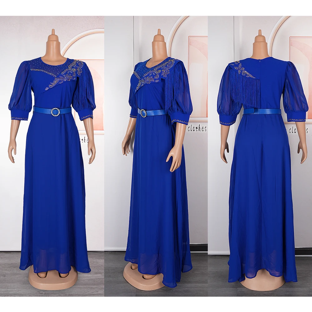 Элегантные африканские платья для женщин 2024 новая африканская одежда большие