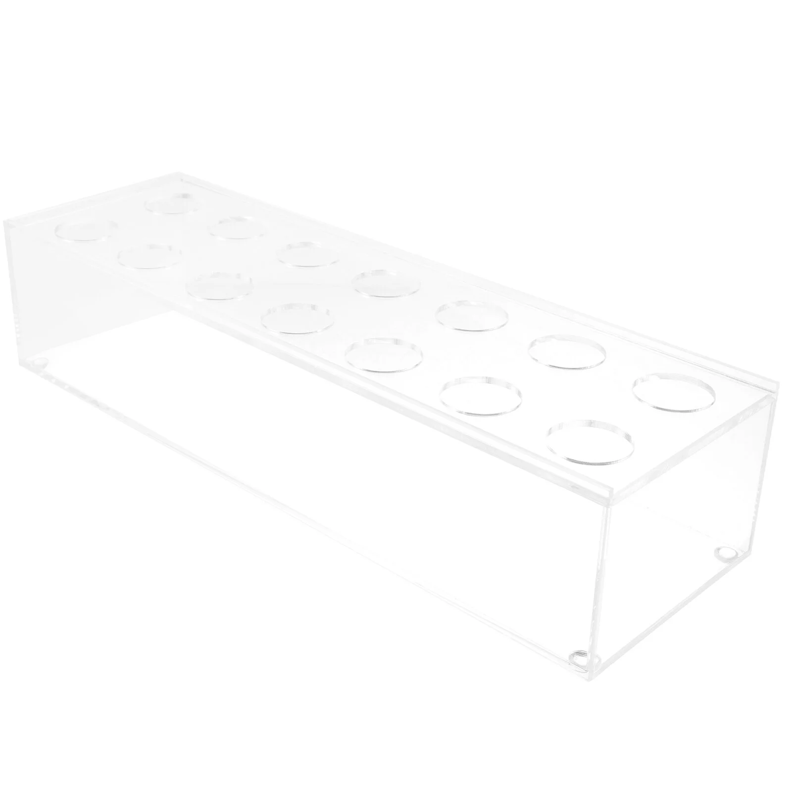 

Flower Pot Decorations Acrylic Vase Rectangular Box 30X10X6.5CM Arranger Transparent Vases For Centerpieces