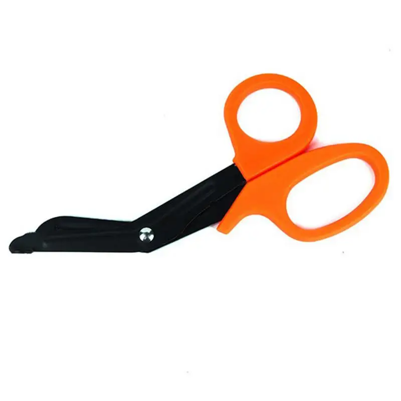 

EMT Emergency Scissors EDC Shears Bandage Cutter Outdoor Tactical Pocket Rescue Canvas Scissors Safety Survival Tools