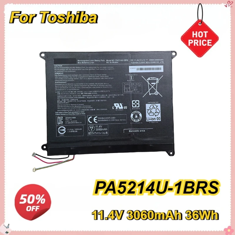 Фото Аккумулятор для ноутбуков Toshiba Portege Z20T-B, Z20T-C, WT20-B серии, модель PA5214U-1BRS, 11.4V, 3060mAh, 36Wh №2