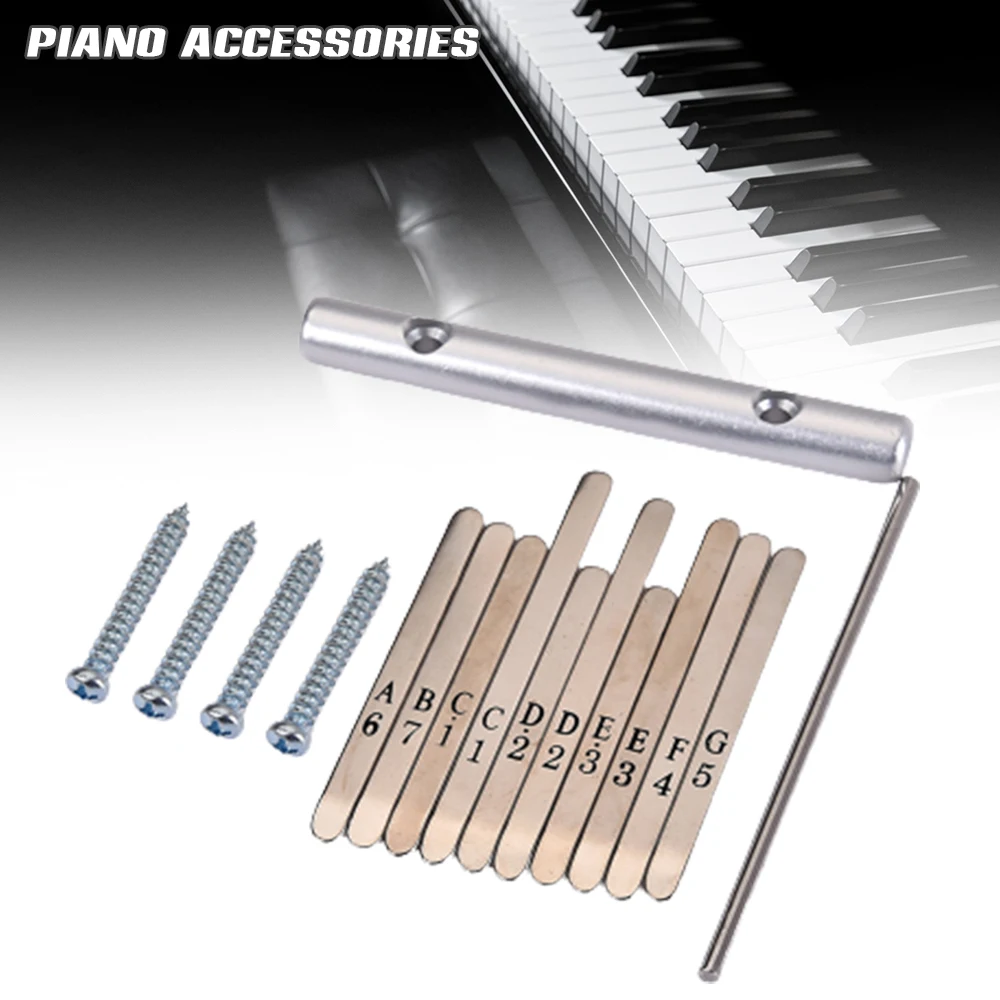 

Музыкальные стальные ключи для 10 нот калимба африканская Mbira большой палец фотоинструменты для пианино для любителей музыки ASD88