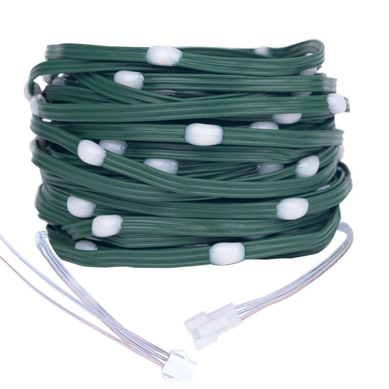 

DC5V WS2811 Led String Addressable Individually RGBIC Christmas Lights Waterproof Green Wire Dream Color Fairy Light