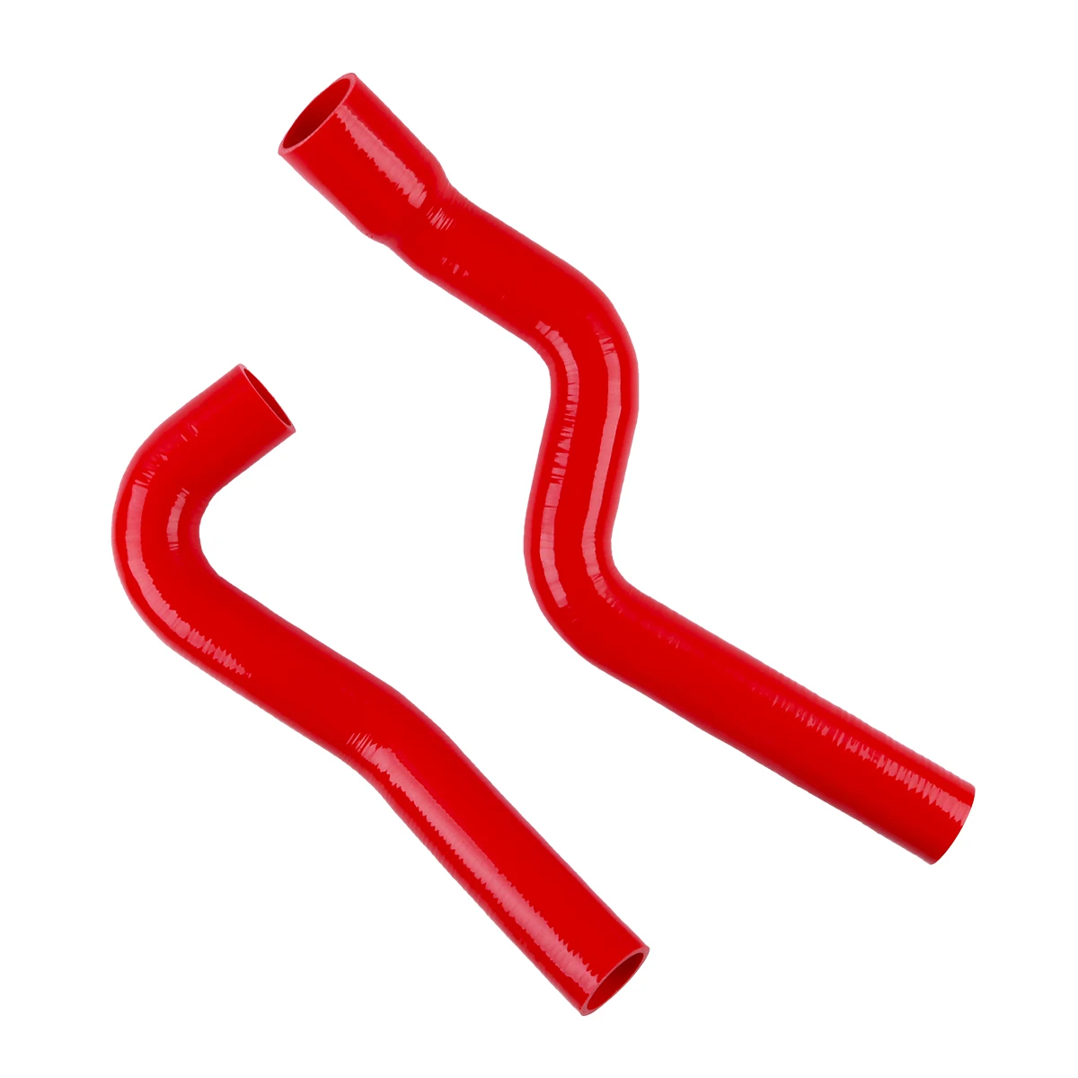 

2-pc New Silicone Intercooler Hose Pipe Tube Duct Set Kit for Jeep Wrangler JK 2.8CRD EEP JK 044A 2007 2008 2009 2010