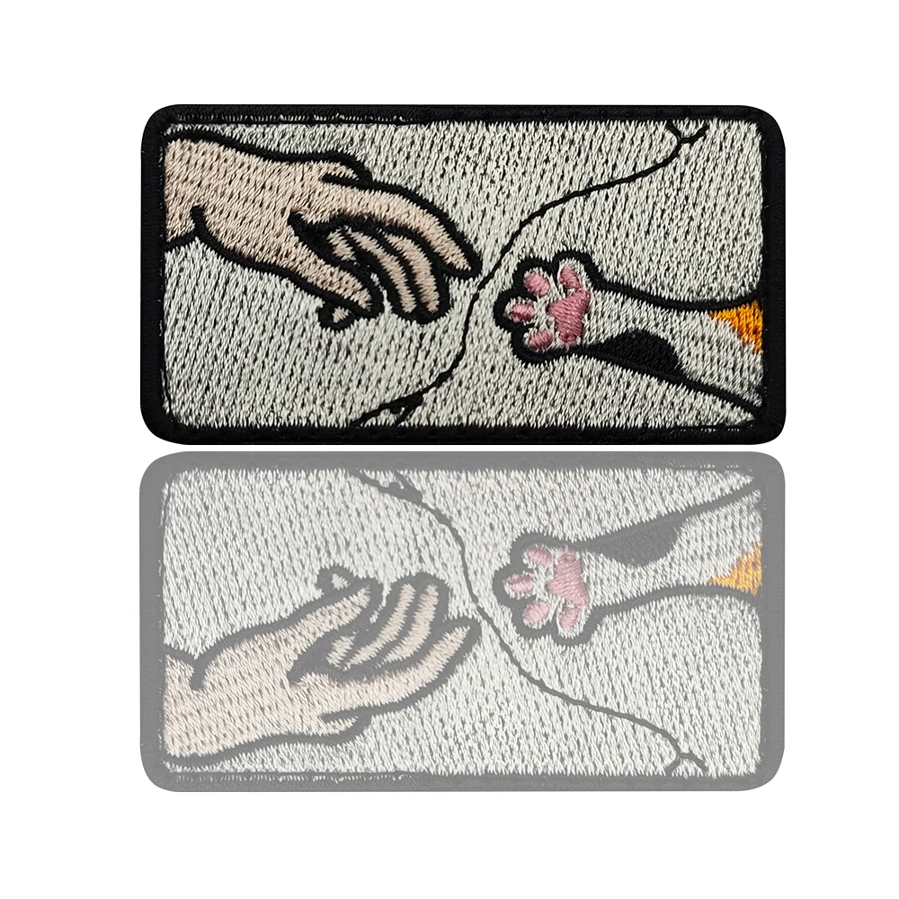 Наклейки для тактической сумки шляпы кошек и