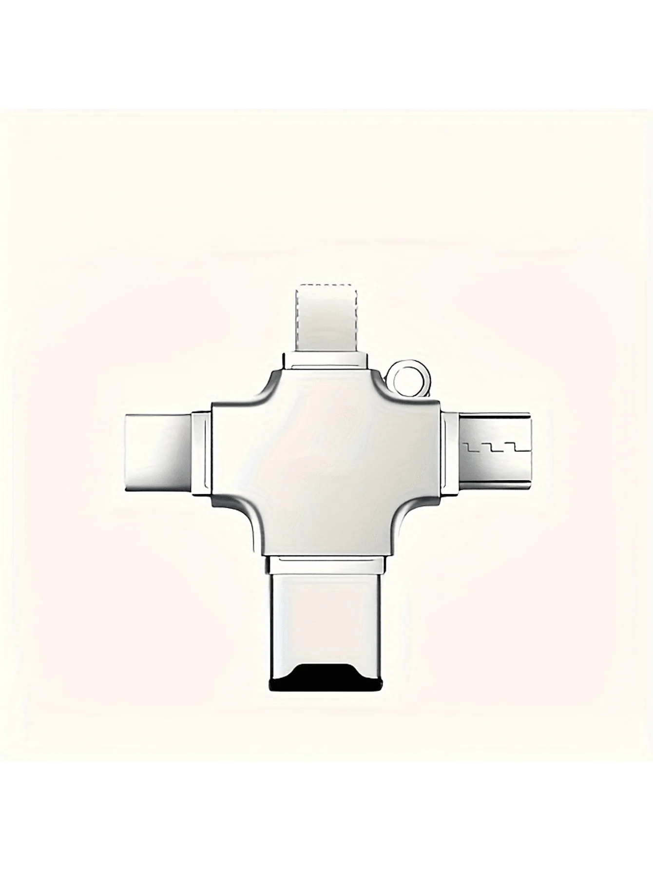 3 в 1 OTG-адаптер типа C Micro USB Lightning 3.0 Конвертер передачи данных БЕЗ приложения для